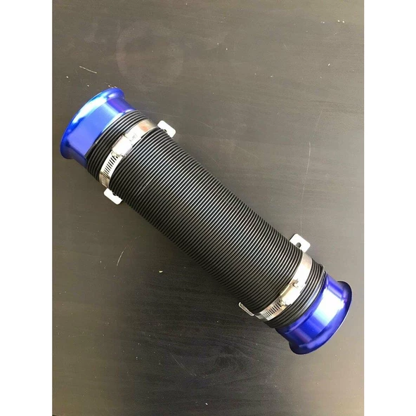 Akordiyon Hava Filitre Hortumu Filitre Borusu Mavi