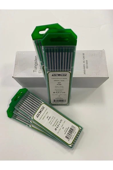 kitWeld Tungsten Elektrot Yeşil 4.00x175 - 10 Adet