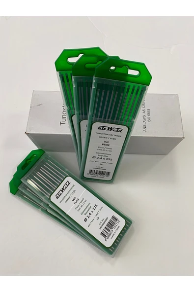 kitWeld Tungsten Elektrot Yeşil 2.40x175 - 10 Adet
