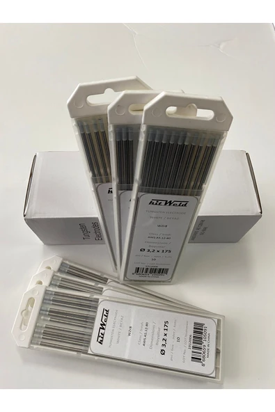 kitWeld Tungsten Elektrot Beyaz 3.20x175 - 10 Adet