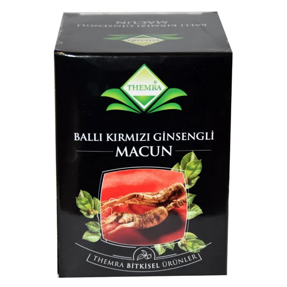 Themra Ballı Kırmızı Ginsengli Macun Bitkisel Karışım 240 Gr - 3