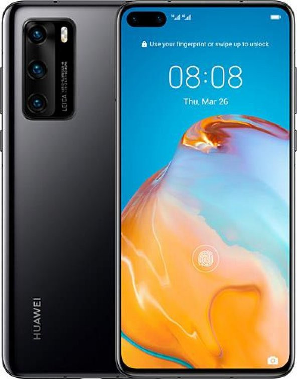 Huawei P40 128 Gb Siyah (12 Ay Garantili Teşhir)