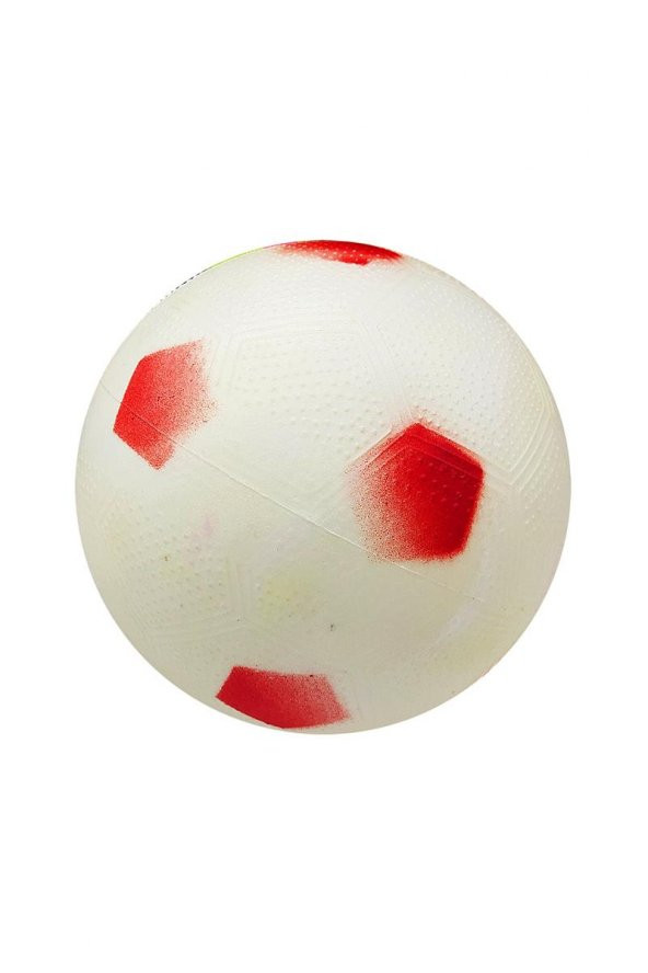 Avessa Silikon Futbol Topu Beyaz-Kırmızı