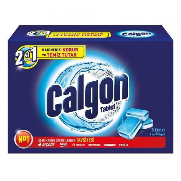 Calgon 15li Kireç Önleyici Tablet