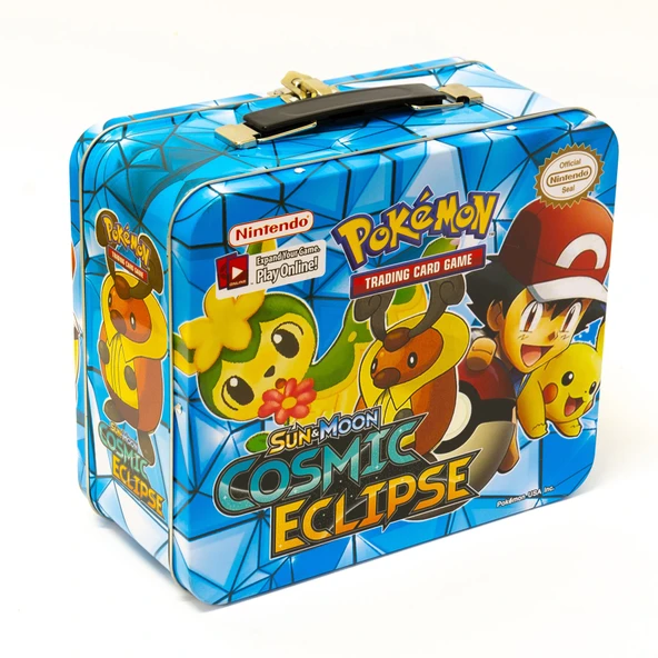 Pokemon Tın Box Çantalı Büyük Paket