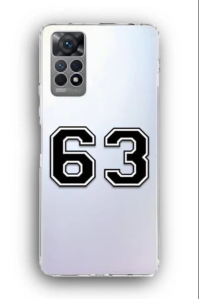 Xiaomi Redmi Note 12 Pro Uyumlu Baskılı Şeffaf Kılıf Kapak "63 Şanlıurfa" - 1