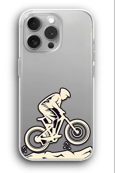 iPhone 11 Pro Max Uyumlu Baskılı Şeffaf Kılıf Kapak "Bisiklet Takım Bicycler"