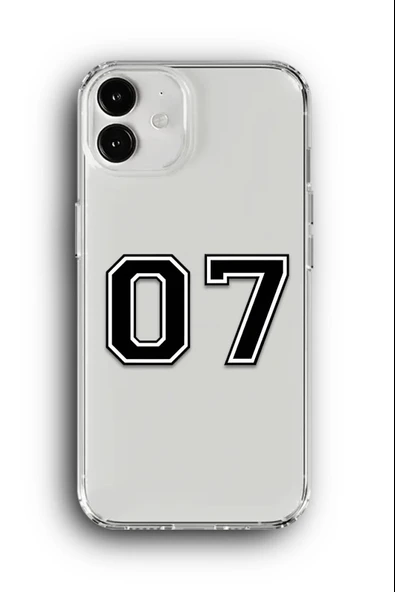 iPhone 12 Uyumlu Baskılı Şeffaf Kılıf Kapak "07 Antalya"
