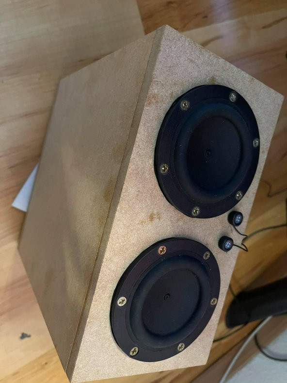 Hexibox Çift Tang Band W3-1876S Subwoofer Muhafaza Plastik Aparat - 5