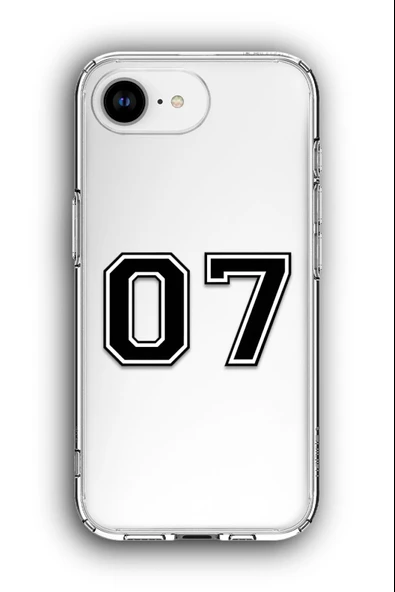 iPhone 16e Uyumlu Baskılı Şeffaf Kılıf Kapak "07 Antalya"