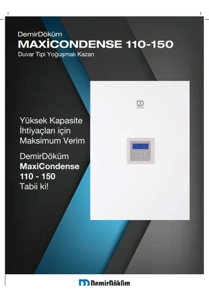 5 Lİ DEMİRDÖKÜM MAXİCONDENSE 150 KW KAZAN KASAKAD SİSTEMİ - 2