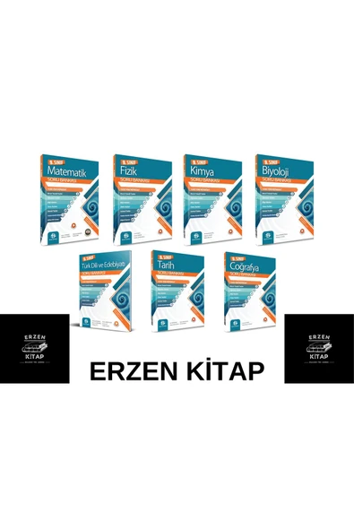BİLGİ SARMAL YAYINLARI 9. SINIF SORU BANKASI SETİ 7 KİTAP 2025 %100 YENİ MÜFREDAT  (ERZEN KİTAP) - Resim 1
