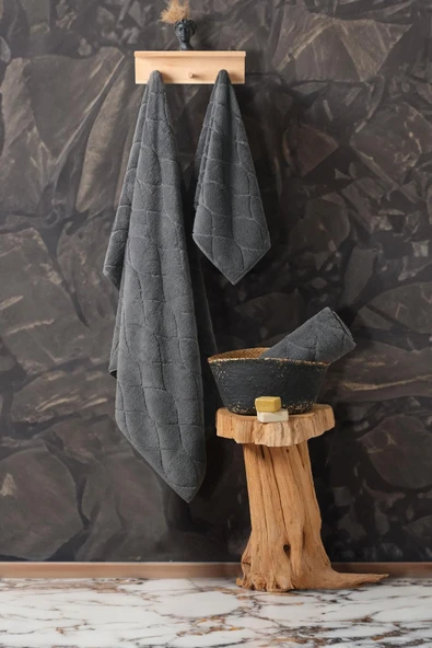 Varol Voli Micro Cotton Banyo Havlusu 90x150cm - 13
