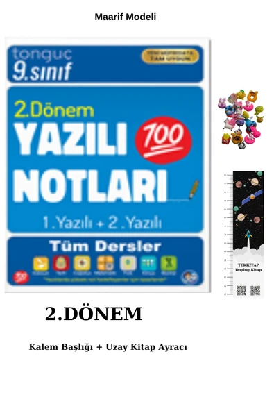 Tonguç 9. Sınıf Yazılı Notları 2. Dönem 1 ve 2. Yazılı (UZAY AYRAÇ+KALEM BAŞLIĞI) - 4