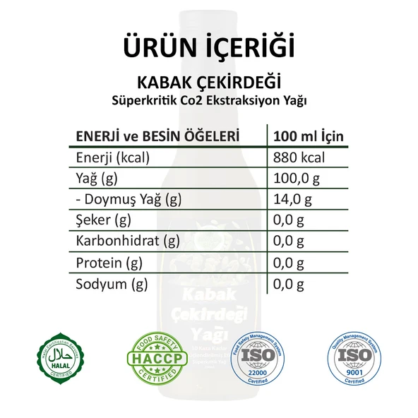 Kabak Çekirdeği Süperkritik 250 ml - 4