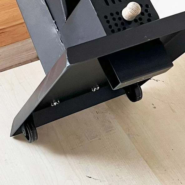 DUMANSIZ FÜZE-ROKET SOBA - PELET SOBASI 120 CM CAM - 6