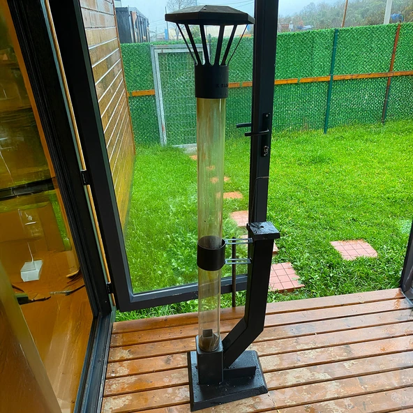 DUMANSIZ FÜZE-ROKET SOBA - PELET SOBASI 120 CM CAM - 6