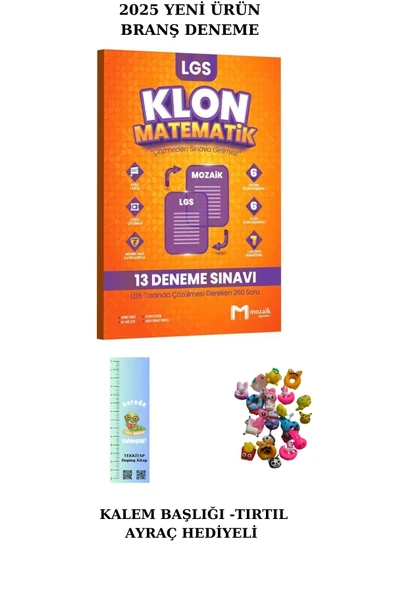 Mozaik 8. Sınıf Klon Matematik Branş Denemesi (TIRTIL A.+MİNİ D. )2025