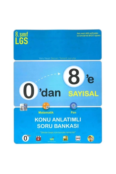 Tonguç 0 Dan 8 E Sayısal K.A. Soru Ban.