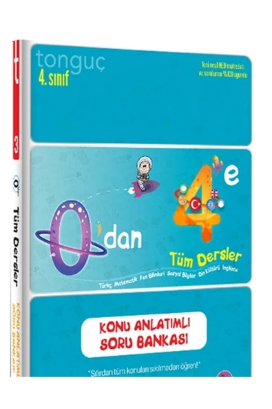 4. Sınıf Tüm Dersler 0 Dan 4 E Konu Anlatımlı Soru Bankası