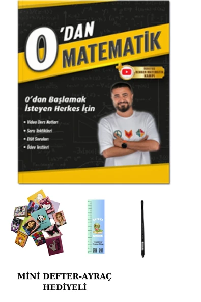 Rehber Matematik Tyt 0 Dan Matematik Soru Bankası (Uno-Mini Defter-Trtıl Ayraç ) 2025 Müfredat