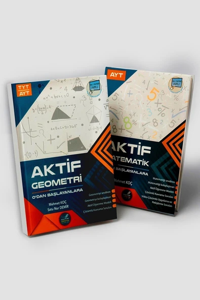 Aktif Tyt Ayt Geometri + Ayt Matematik 0 Dan Başlayanlara Set