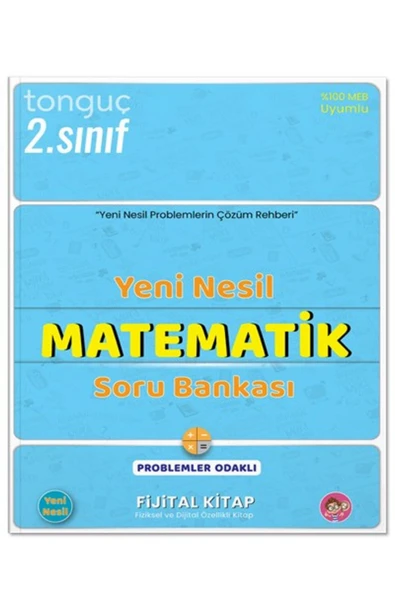 Tonguç Yayınları 2. Sınıf Dört Dörtlük Yeni Nesil Matematik Problemleri