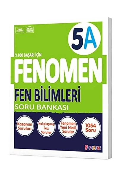 Fenomen 5 Fen Bilimleri (A) Soru Bankası / Kolektif / Fenomen Kitap / 9786256972148