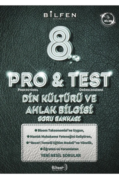 Bilfen 8. Sınıf Protest Din Kültürü Ve Ahlak Bilgisi Soru Bankası