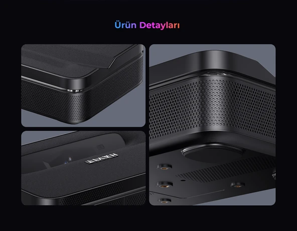 HAVIT PJ600 PLUS 600 ANSI Lümen BATARYALI FULL HD Google TV'li Ultra Kısa Mesafe Projeksiyon - 12