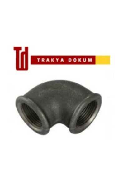 11/4" SİYAH DİŞLİ DİRSEK TRAKYA DÖKÜM