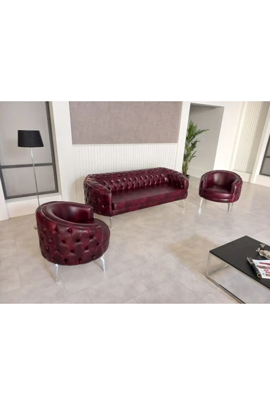 GARDEN HOUSE  Deri Ofis Büro Koltuğu Imalattan - 1