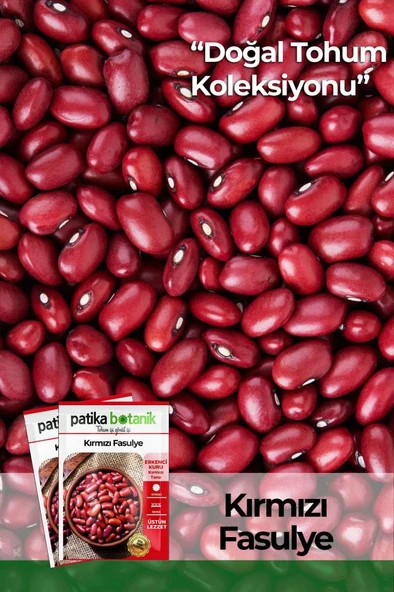 50 Adet Kırmızı Fasulye Tohumu ürün görseli