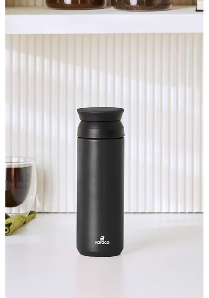 Karaca Rainbow Siyah Paslanmaz Çelik Termos 500ml ürün görseli