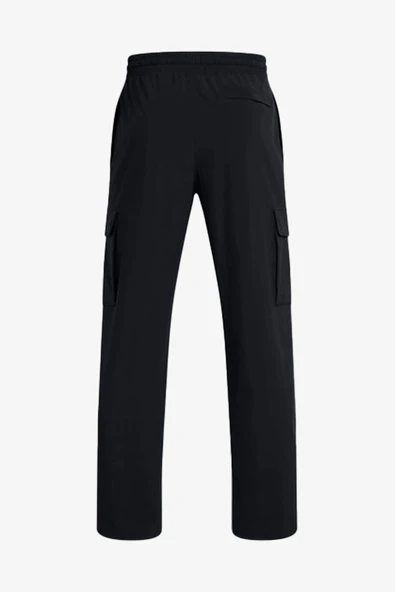 Under Armour Vibe Woven Cargo Erkek Siyah Eşofman Altı 1386558-001 - 6