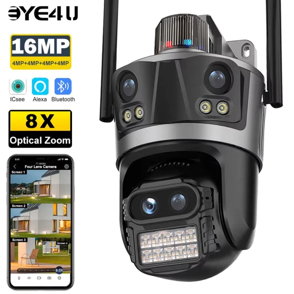 CMR57 1080P 4K Full Hd Akıllı Ev Entegrasyonuna Sahip Dış Mekan Uyumlu Su Geçirmez (IP67IP68) Kamera - 3