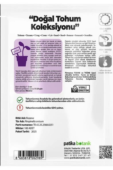 100 Adet Rezene Tohumu - 3