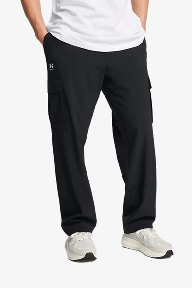 Under Armour Vibe Woven Cargo Erkek Siyah Eşofman Altı 1386558-001