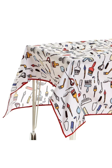 SAFEMOM Çocuk Aktivite Örtüsü | Boyama, Piknik Ve Mama Sandalyesi Örtüsü | 140x140 Cm - 3