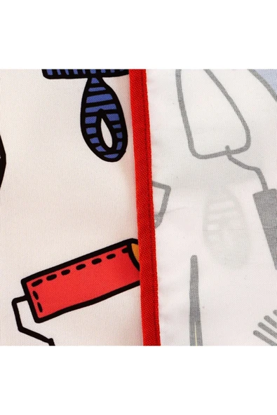 SAFEMOM Çocuk Aktivite Örtüsü | Boyama, Piknik Ve Mama Sandalyesi Örtüsü | 140x140 Cm - 8