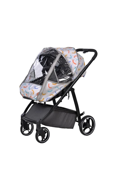 SAFEMOM Oxford Travel Bebek Arabası Puset Yağmurluğu,su Geçirmez,leke Tutmaz,silinebilir Universal