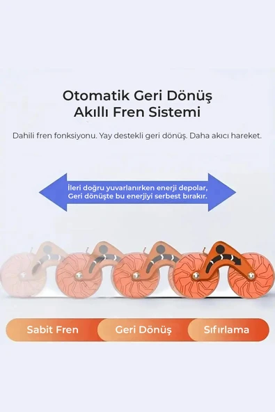 Dirsek Destekli Mekik, Karın Egzersiz Aleti - 5