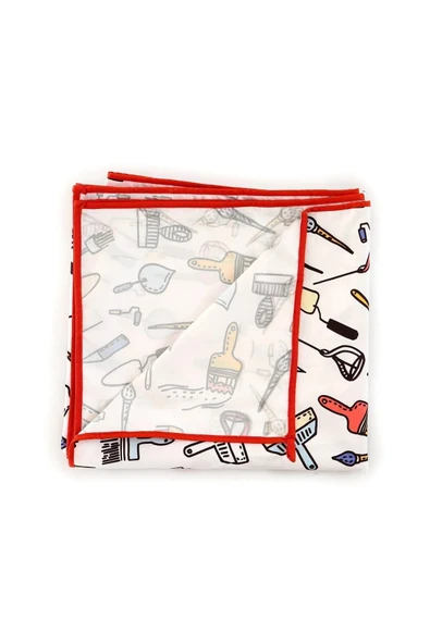 SAFEMOM Çocuk Aktivite Örtüsü | Boyama, Piknik Ve Mama Sandalyesi Örtüsü | 140x140 Cm - 7