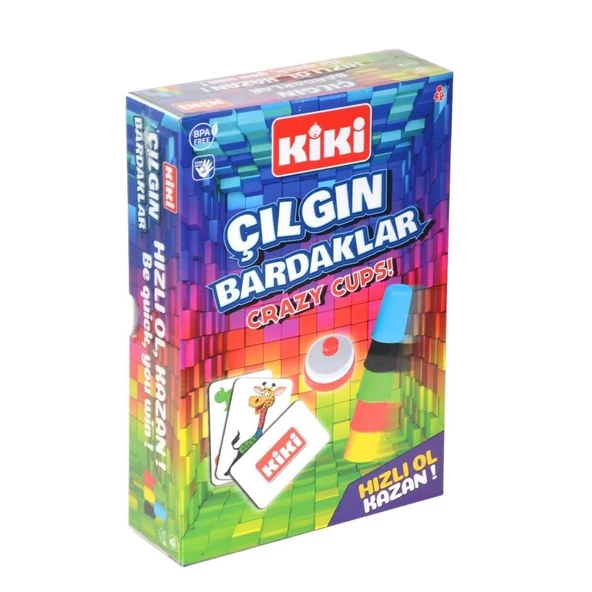 Çocuk AE-2002 Kiki, Çılgın Bardaklar - Crazy Cups! / +3 yaş