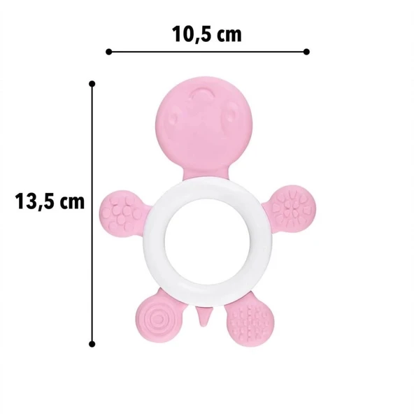 Çocuk 30772 Let's be Child - Diş Kaşıyıcı Kaplumbağa +0 ay - 5