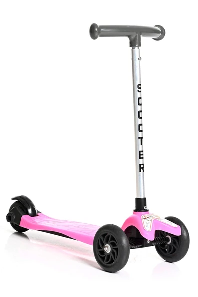 LAVABABY Hippie yükseklik Ayarlı scooter Pembe