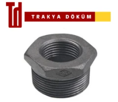 3/4" X 1/2" SİYAH DİŞLİ REDUKSİYON TRAKYA DÖKÜM