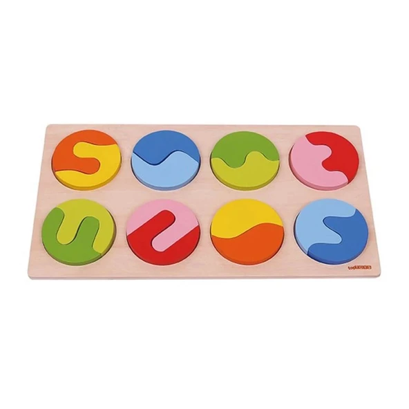 Çocuk 1012-SKC Chiva, Parça Bütün Daire Tamamlama - Ahşap - 2