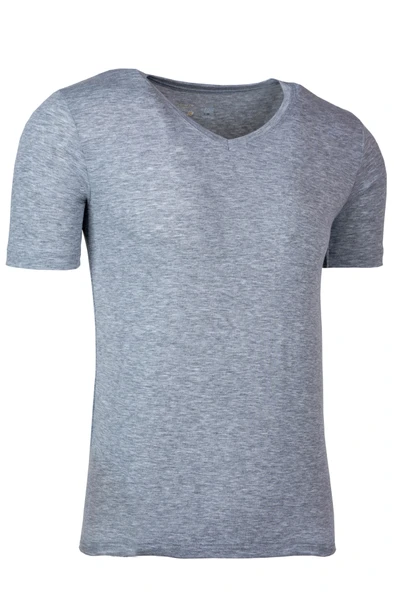 Bsm Erkek Modal Kısa Kol V Yaka Body 41603 - Resim 6