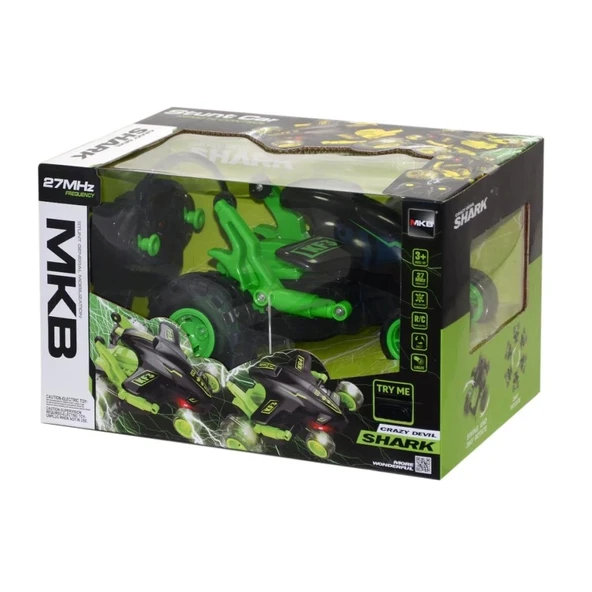 Çocuk MKB-5588-626 Kumandalı Şarjlı Akrobat Shark -Vardem